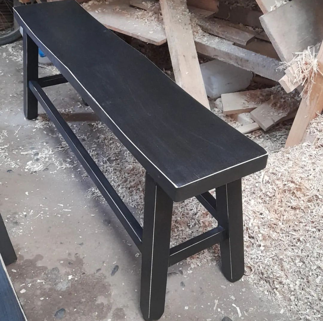 Banqueta rústica