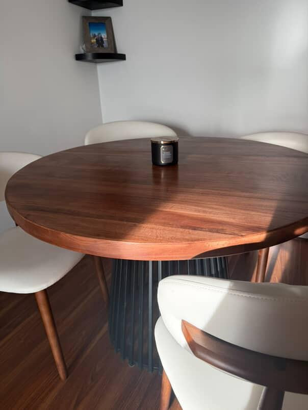 Mesa de comedor roble