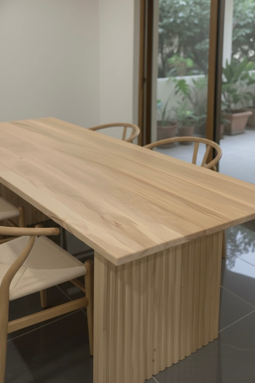 Mesa de comedor lenga