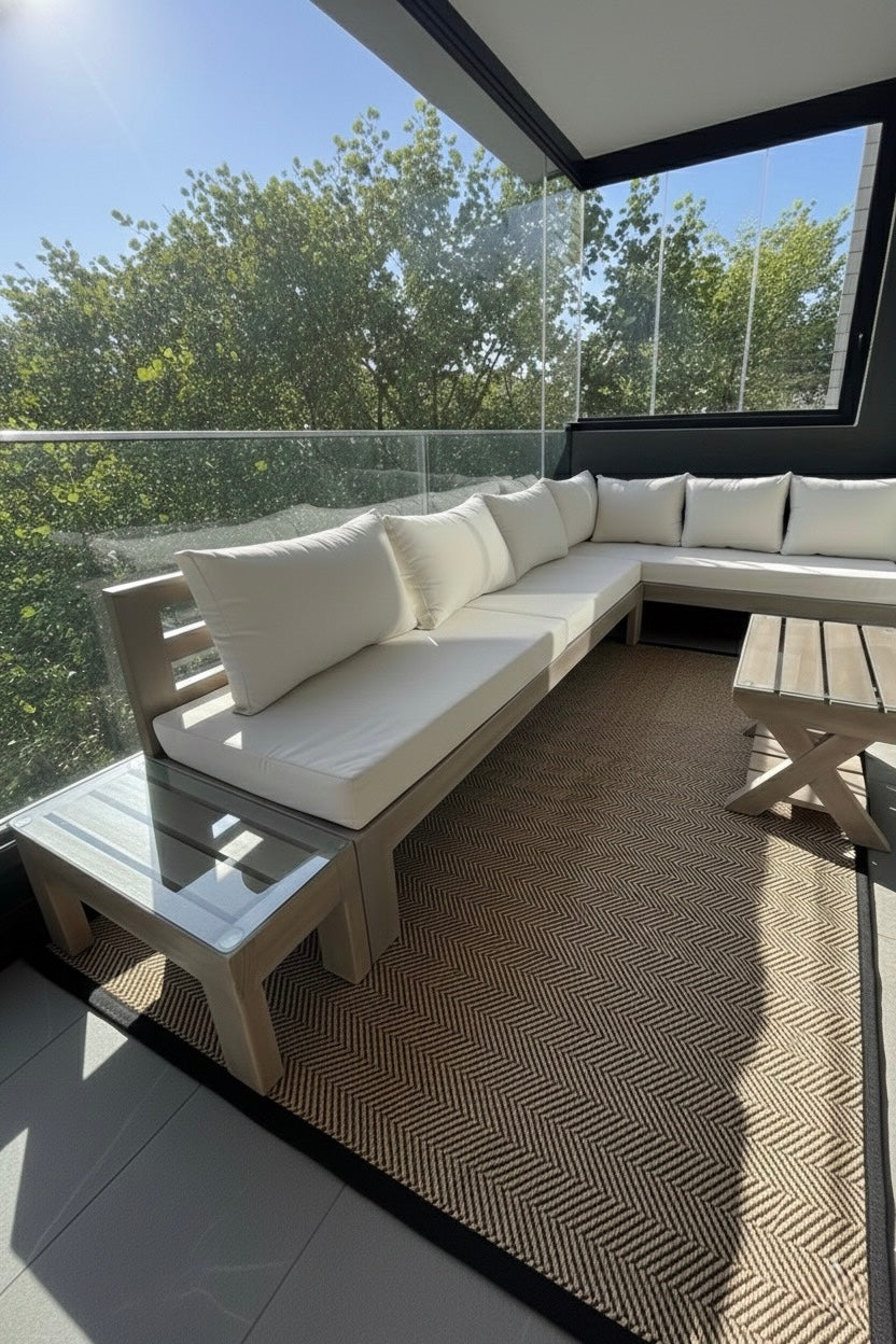 Terraza en L