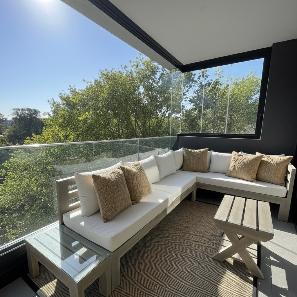 Terraza en L