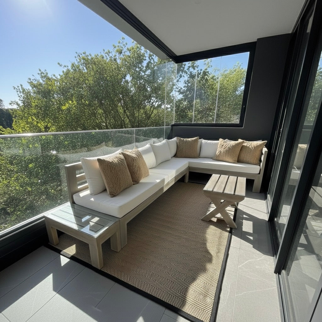 Terraza en L