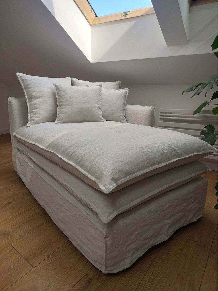 Chaise longue Pluma