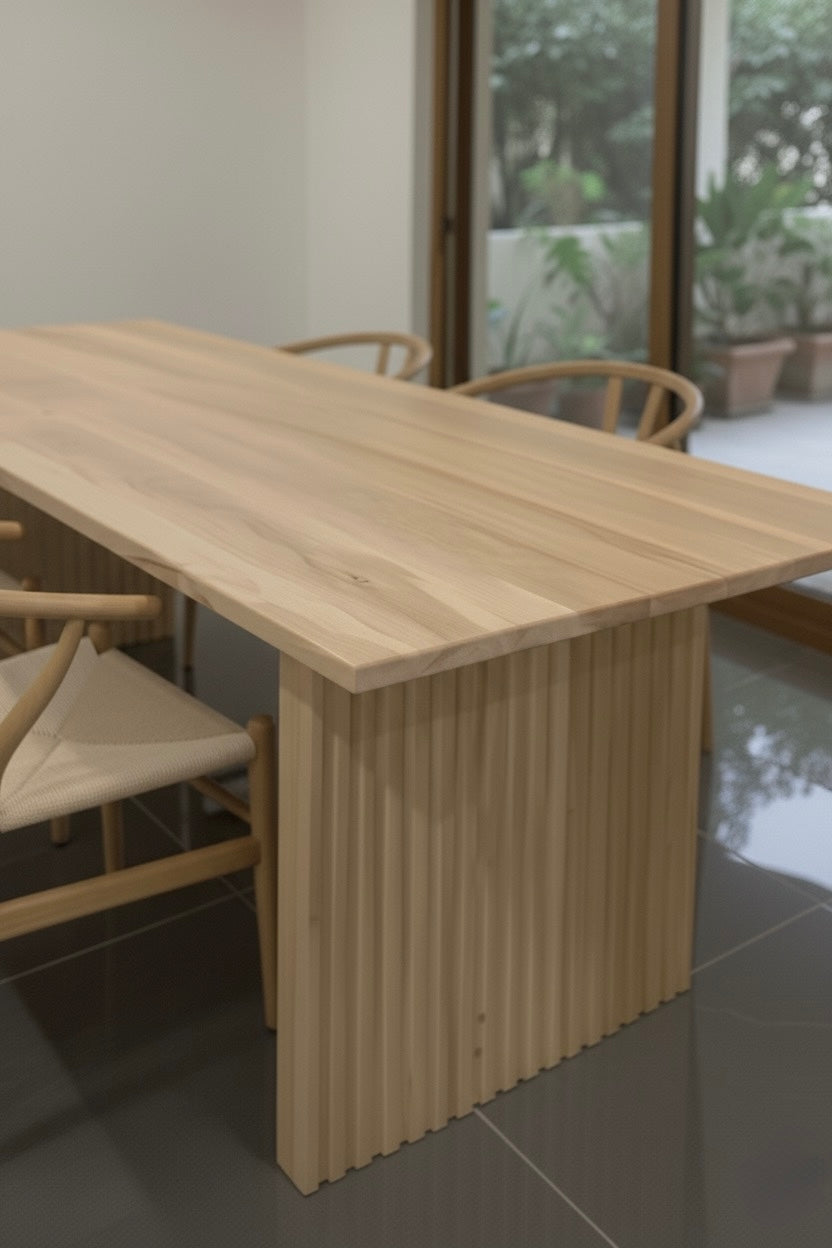 Mesa de comedor lenga