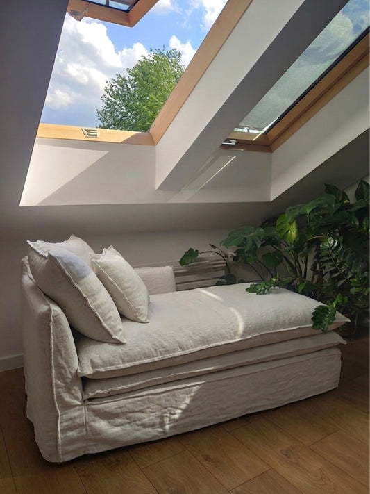 Chaise longue Pluma