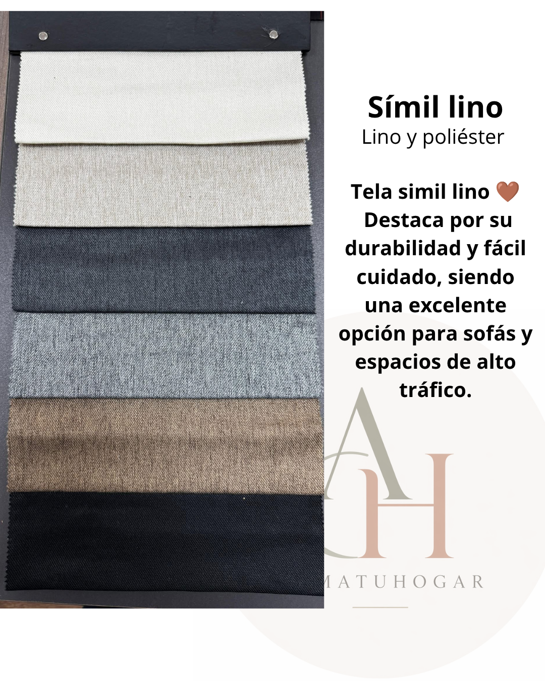 Catálogo de telas